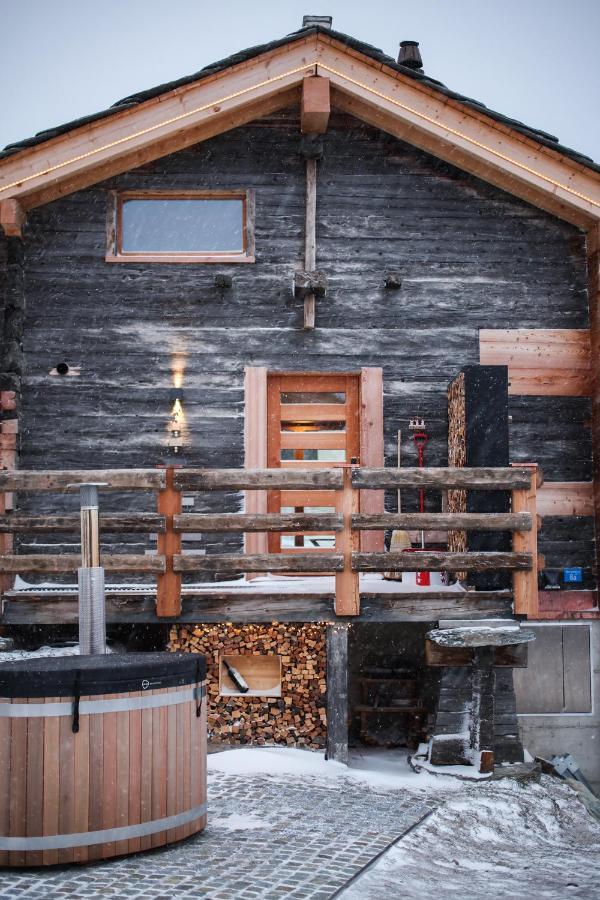 "Forno One" - Buerchen Moosalp Villa Bagian luar foto